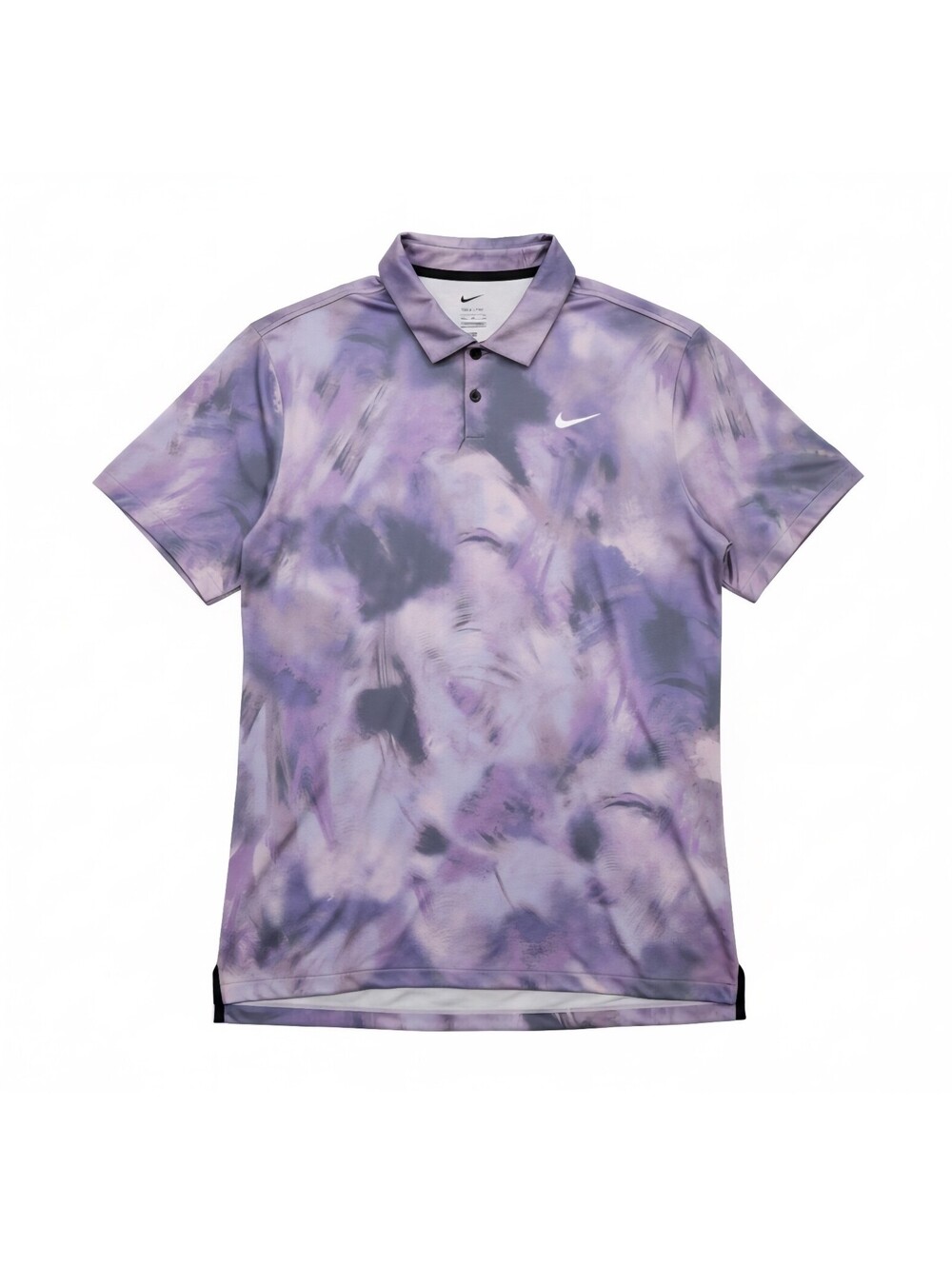 Nike Tour Dri-Fit Golf Polo Mens 2XL Daybreak Purple Ombre Print FD5935-509